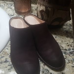 Clarks Eggplant/DarkPurple Color Mule 7